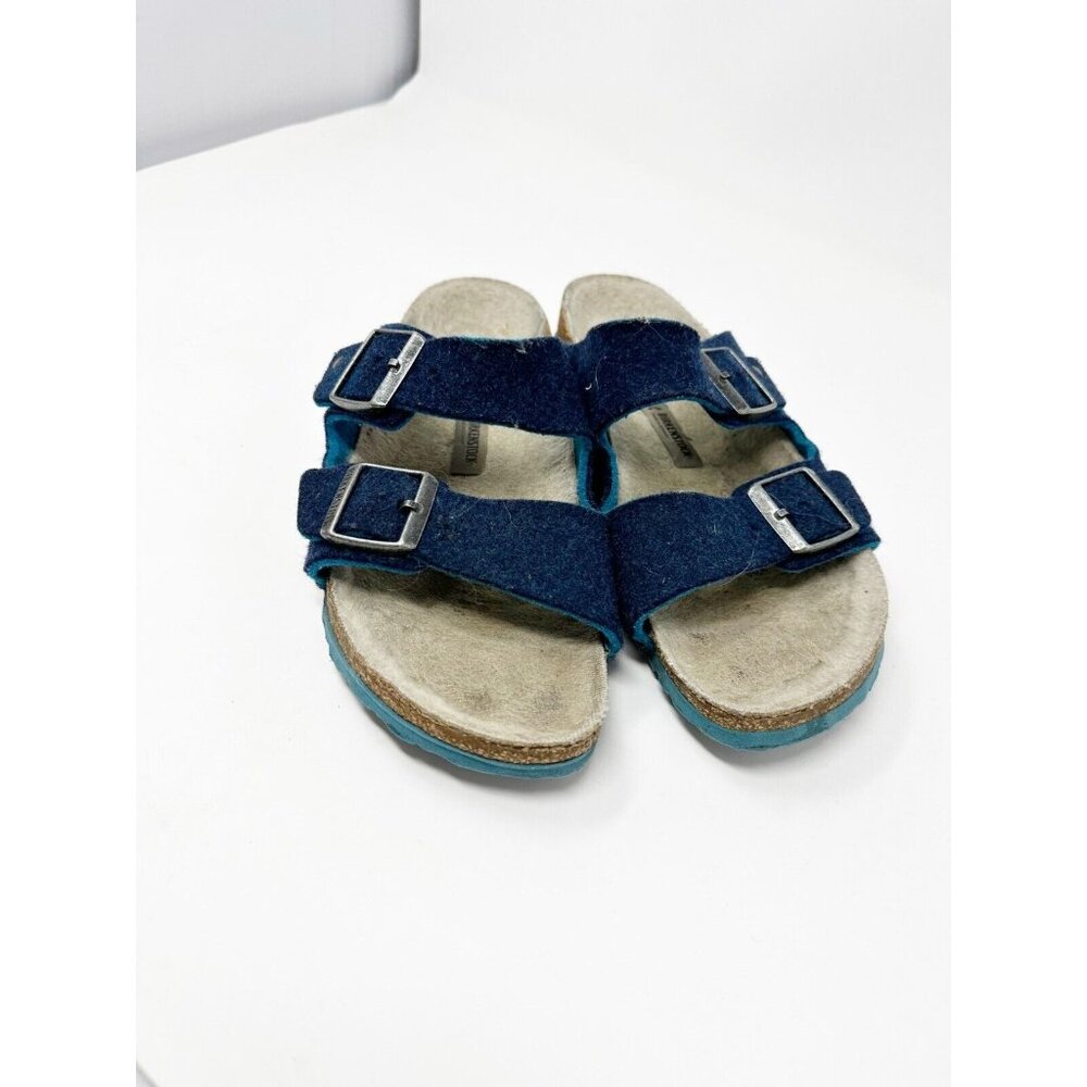 Birkenstock Blue Double Strap Sandals - Picture 9 of 9